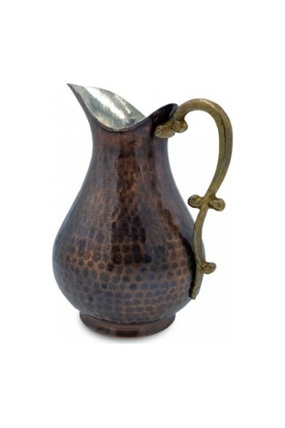 Sürahi Küçük Boy Bakır El Dövmesi Eskitme