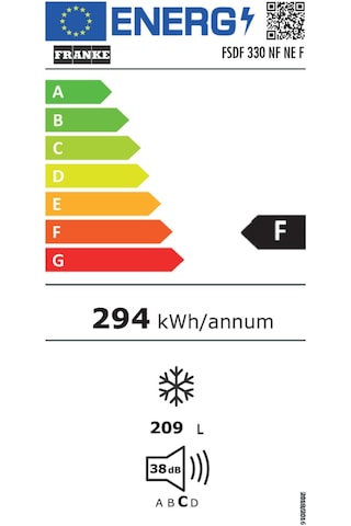 Franke Ankastre Buzdolabı FSDF 330 NF NE F Beyaz