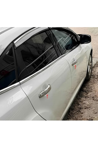 Ebal Otomotiv Ford Focus 2 HB/SEDAN Krom 4 Kapı Kolu 2005-2011 P. Çelik