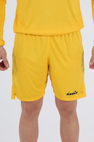 Diadora Elite Futbol Kaleci Forma Şortu Sarı