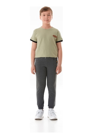 Fullamoda Baskılı Beli Lastikli Jogger Çocuk Eşofman Altı 25mcck7813215105-antrasit Antrasit
