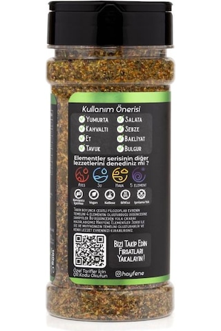 Hayfene Toprak Baharatı 100 G Elementler