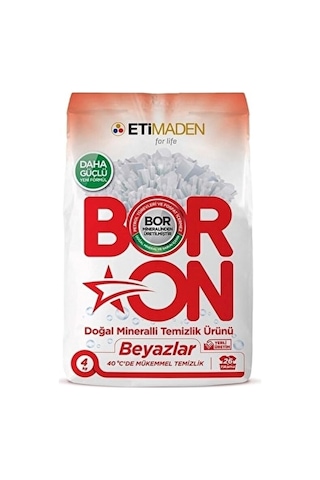 Boron Doğal Mineralli Beyazlar İçin Temizlik Ürünü 4 KG