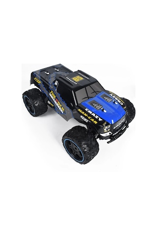 Kumandalı Dev Oyuncak Off-road Aracı 15km/h Hız 1:10 Full Fonksiyon Mavi Mavi