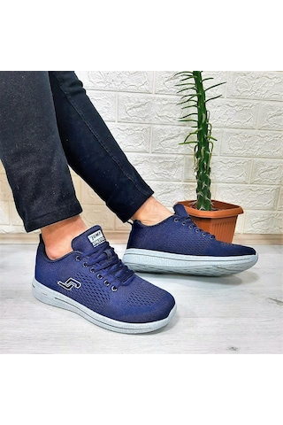 Jump 24937-24938 Lacivert Fuspetli Hafif Rahat Spor Ayakkabı 001