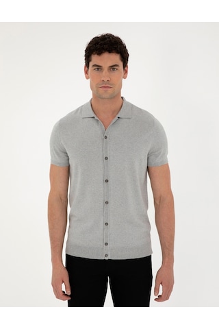 Pierre Cardin Erkek Açık Gri Kazak /triko 50289239-vr001 Açık Gri