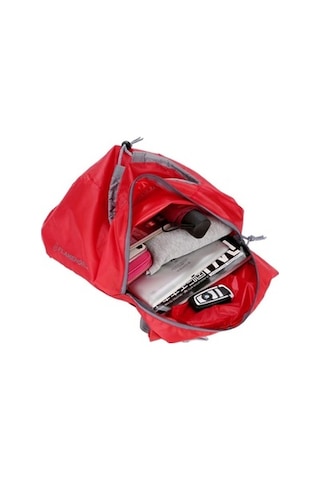 Zcjb Naylon Su Geçirmez Katlanabilir Hafif Depolama Katlanır Sırt Çantası Beyaz Beyaz