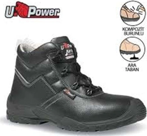 Upower Texas / Jena S3 Src Ayakkabı - K M Siyah