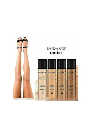 Bebak Bacak ve Vücut Fondöteni No 3 Dark 75 ML