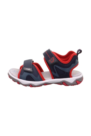 Superfit Mike Çocuk Lacivert Kırmızı Sandalet 009470-8020 Lacivert - Kırmızı