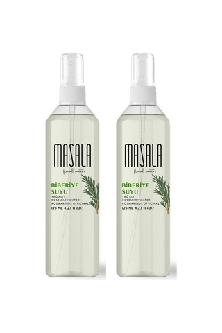 Biberiye Suyu 125 Ml X 2 Adet - Rosemary Floral Water -biberiye Suyu Sebum Ve Yağ Dengeleyici H