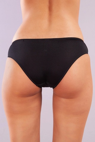 Gala A Plus Siyah Dantelli Mini Slip Külot Siyah