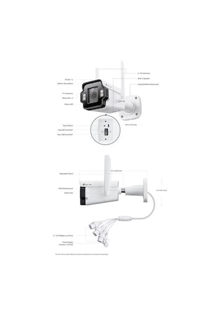 Tp-lınk Vıgı Insıght S345-4g 4mp 4mm Ir 4g/lte Bullet Kamera