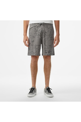 Unıted4 Erkek Gri Şort Tono Gri