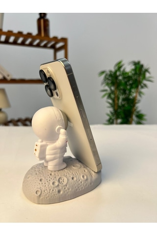 Favora Gri Astronot Telefon Tutacağı Model C
