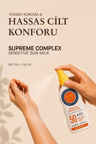 Beach Day Supreme Complex Broad Sensitive Sun Milk SPF50+ 150 ML