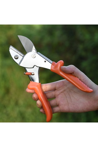 Sk5 Çelik Budama Makası Bıçağı Bahçe Meyve Ağacı Kalın Dal Güçlü Budama Makası Orta