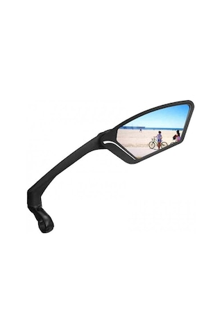 Meachow Me-002Sr Sağ Bisiklet Aynası Kelepçe Montaj Gümüş Lens