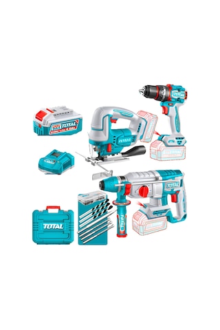 Total Avantaj 3 Lü Set - D.matkap & Kırıcı Delici & Dekupaj Tcklı203136e
