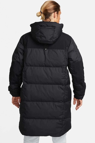 Nike Storm Fit Down Fill Oversize Hoodie Ful Zip Jacket Erkek Su Geçirmez Kaz Tüyü Kapüşonlu Mont Siyah Siyah