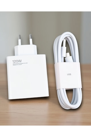 120w Şarj Aleti, Type-c, Hızlı Şarj Destekli Standart