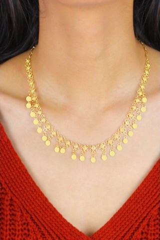 Tek Sıra Altın Kaplama Kişniş Midyat Gümüş Üçlü Set