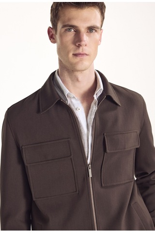 Ted Baker Kahverengi Erkek Ceket Tbmrjc1025 Açık Kahverengi