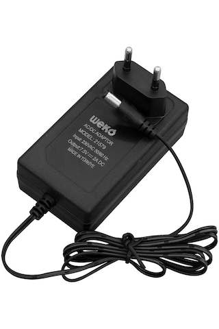Weko 7.5 Volt - 2 Amper 5.5x2.5 Uçlu Yerli Üretim Priz Tipi Adaptör