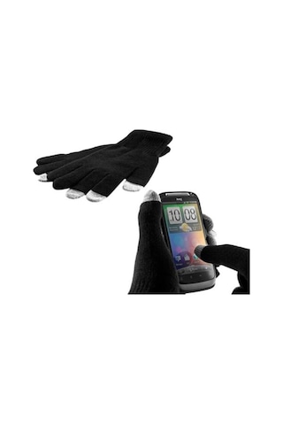 Eldiven 2 Parmak Dokunmatik Ekranlı Eldiven Unısex Eldiven Telefon Parmak Algılayıcı 1 Çift