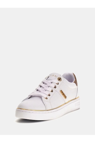 Guess Britz 4g Logolu Kadın Sneaker Ayakkabı Flfbtzele12 Beyaz