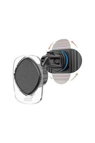 Araç Telefon Tutacağı Go Des Gd-hd935 360 Derece Dönebilen Magnetik Torpido Üstü Kullanım