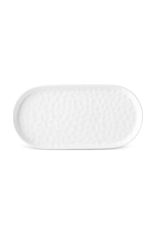 Karaca x Refika Bembeyaz Kayık Tabak 24 Cm