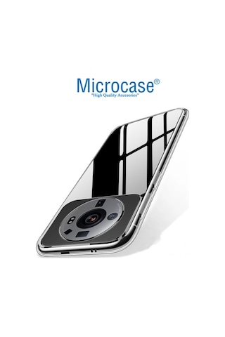 Microcase Xiaomi 12S Ultra Slim Serisi Silikon Kilif - Seffaf 553512794