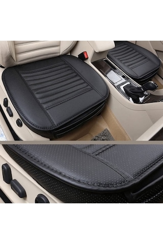 Novahub Konforlu Deri Bambu Koltuk Kılıfı