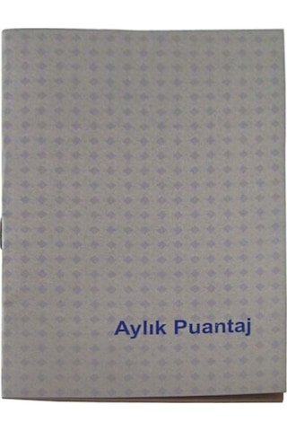Dilman Aylık Büyük Puantaj Defteri 1 Adet