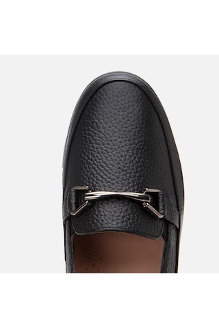 Hotiç Hakiki Deri Siyah Kadın Tokalı Loafer 01ayh306720a100 Siyah-black Siyah