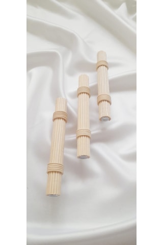 Bambu El Sanatı Kulplar - Doğanın Zarafeti Elinizin Altında 96mm