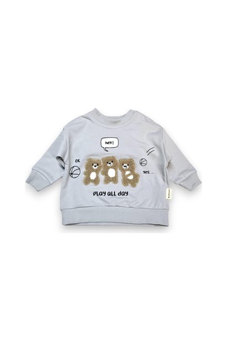 Ceketli Erkek Bebek Takım gri