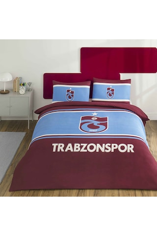 Taç Lisanslı Trabzonspor Arma Pamuk Çift Kişilik Nevresim Takımı 000000001000051937 Çok Renkli Taç Lisanslı Trabzonspor Arma Pamuk Çift Kişilik Nevresim Takımı 000000001000051937 Çok Renkli