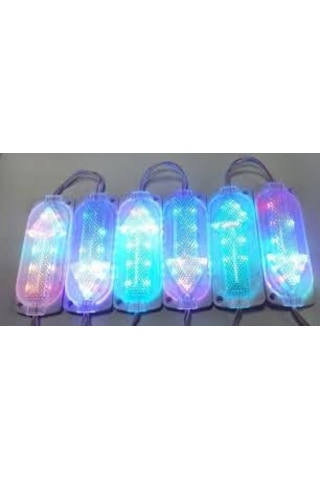 12v 4.2w Rgb Ok Yön Modül Led 10 Adet