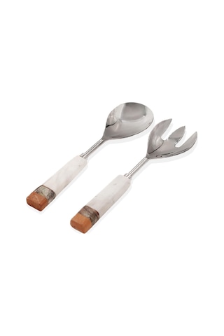 The Mia Snm0269 Mermer Salata Servisi 2 Li Set