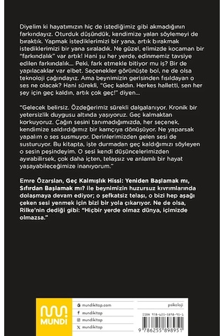 Geç Kalmışlık Hissi