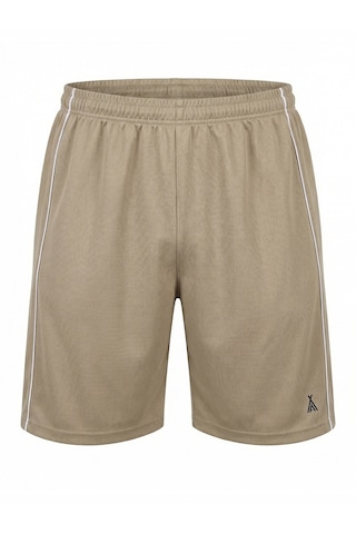 Orendahill Erkek Spor Şort Hızlı Kuruyan Esnek Regular Fit Trim Biyeli Activewear Bej