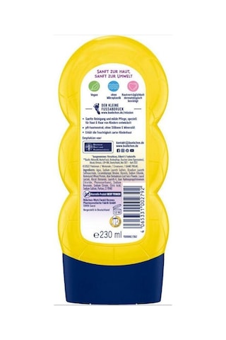Bübchen 2 İn 1 Pokemon Pikachu Çocuk Şampuan&Duş Jeli 230 ML