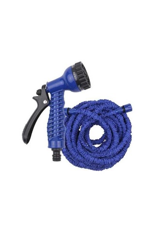 Pazly 7 Fonksiyonlu Bahçe Hortumu - 100ft/30m Esnek, Sızdırmaz, Yüksek Basınçlı, Oxford Kumaş/kauçuk