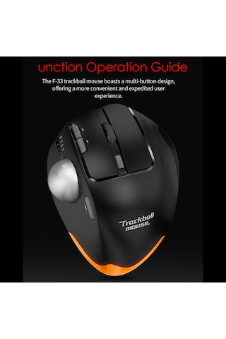 Maiyame Zelotes F-33 Bluetooth 2.4G Kablosuz Oyuncu Mouse