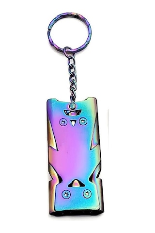 Schulzz Professional Çelik Düdük Ultra Yüksek Ses Titanium 180 DB Çok Renkli