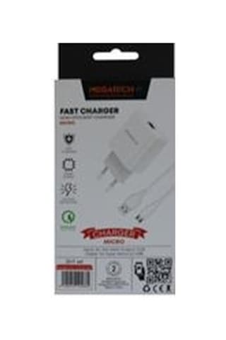 Megatech Cc01 Cc22-m3 2in1 5v-3.0 Ev Şarj+ Micro Kablo Hızlı Şarj
