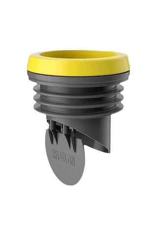 Pazly Suntek Tuvalet Flanş Conta Halkası Evrensel Gri Koku Önleme Gri