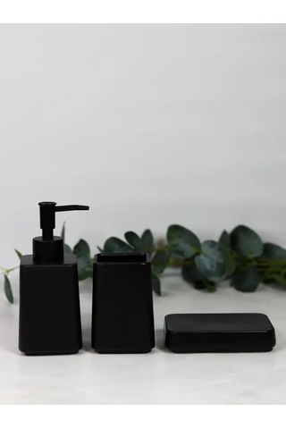 Denezo Banyo Aksesuarları Seti 164980825 Mat Siyah